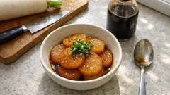 大根だけであと一品:すき焼きのタレでさっと作る甘辛煮