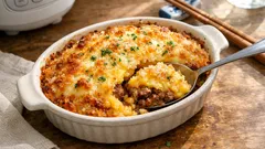 揚げずに満足感。熟成紅はるかのスコップコロッケをトースターで香ばしく焼くレシピ