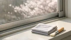 花粉と黄砂で白くなる窓を一気にリセットする網戸・サッシ掃除の段取り