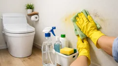 トイレが毎週掃除しても臭う原因は壁だった 壁の黄ばみと臭いを落とす簡単掃除術