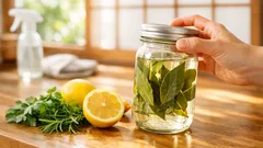 ローレルを酢に漬けるだけでOK 掃除・消臭・虫よけに使える「ローレル酢」の作り方