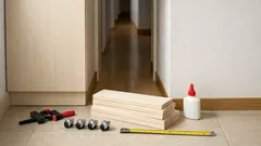 100均の桐すのこで作るキャスター付き収納棚DIY、隙間にぴったりのワゴンが完成