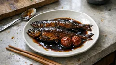 圧力鍋なしでも骨までやわらかく——番茶で炊く上品な鮎の甘露煮レシピ