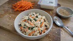 水っぽくならない豆腐とにんじんの白和え—すりごま香る、甘めの作り置き副菜