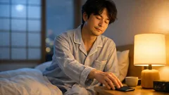 夜中に目が覚めたらスマホはNG、再入眠を邪魔する行動と戻り方