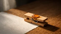 余った木製クリップがアロマに変身、精油1滴でできる簡単芳香剤アイデア