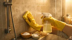 浴室の白いせっけんカスを最短で落とす方法｜重曹とクエン酸の使い分け