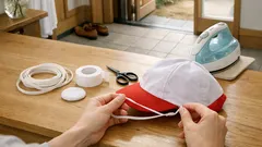 赤白帽のあごゴムが伸びたときの直し方4選|針と糸なしで交換するコツ